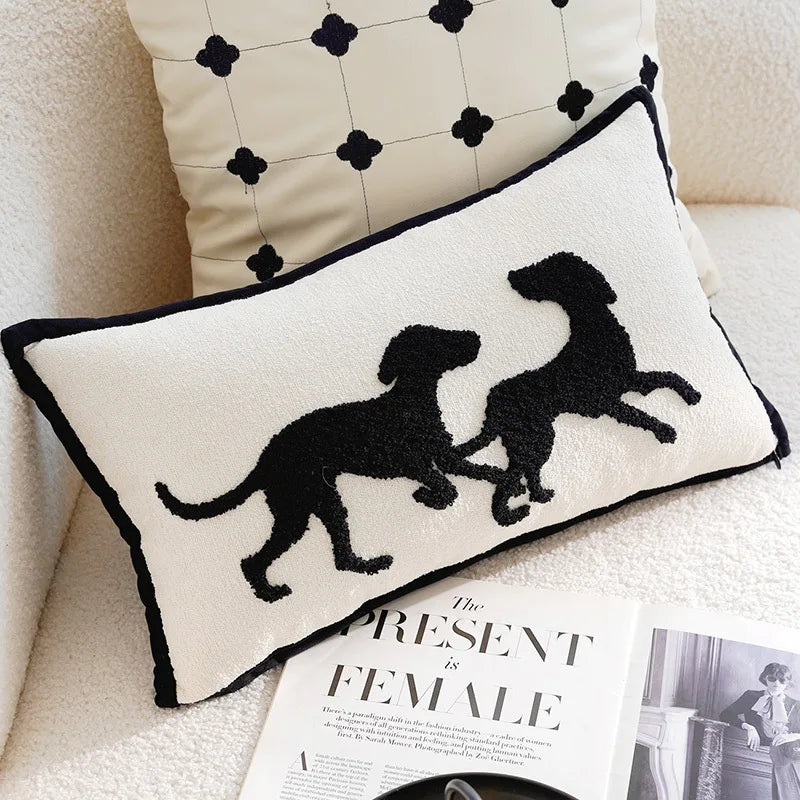 MonoMood – Modern Black & White Cushion Collection