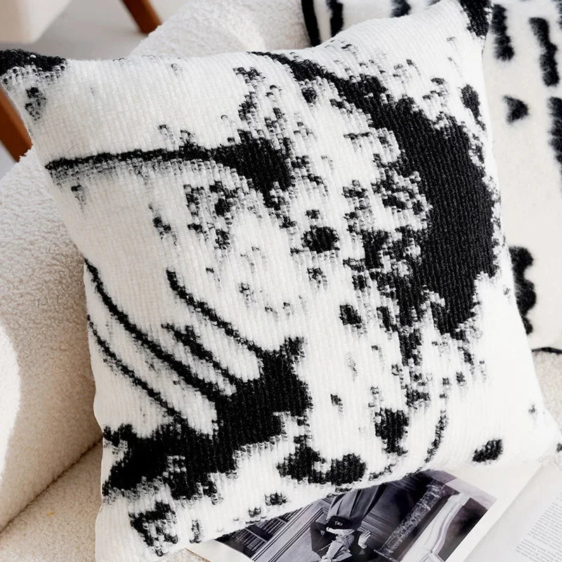 MonoMood – Modern Black & White Cushion Collection