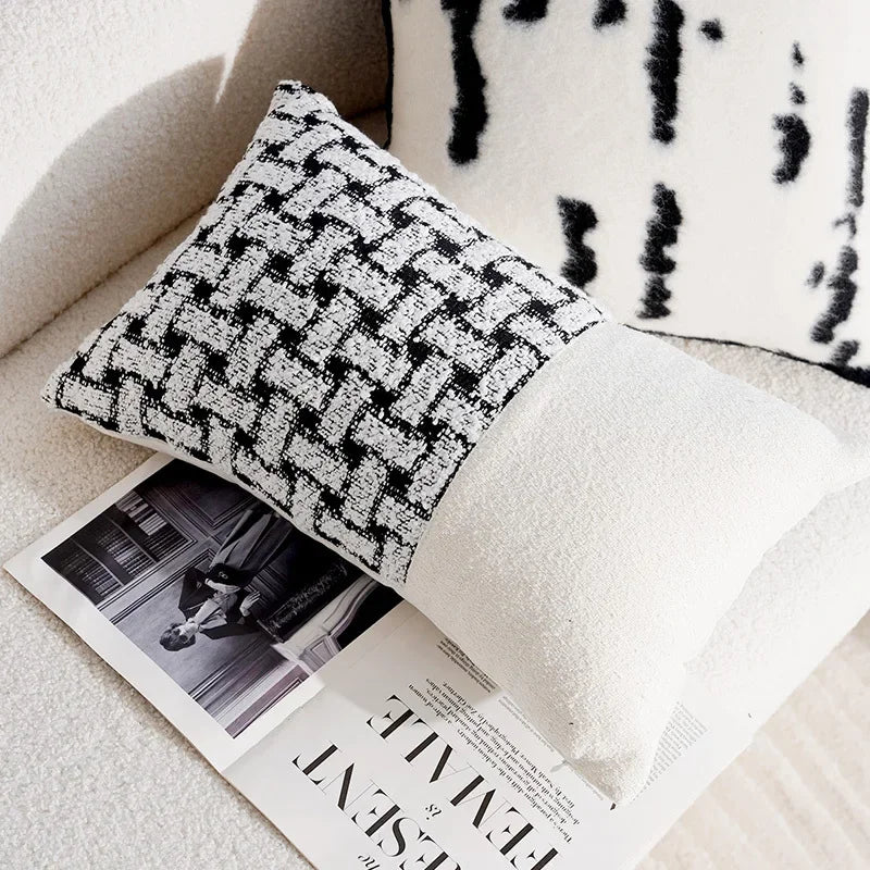 MonoMood – Modern Black & White Cushion Collection