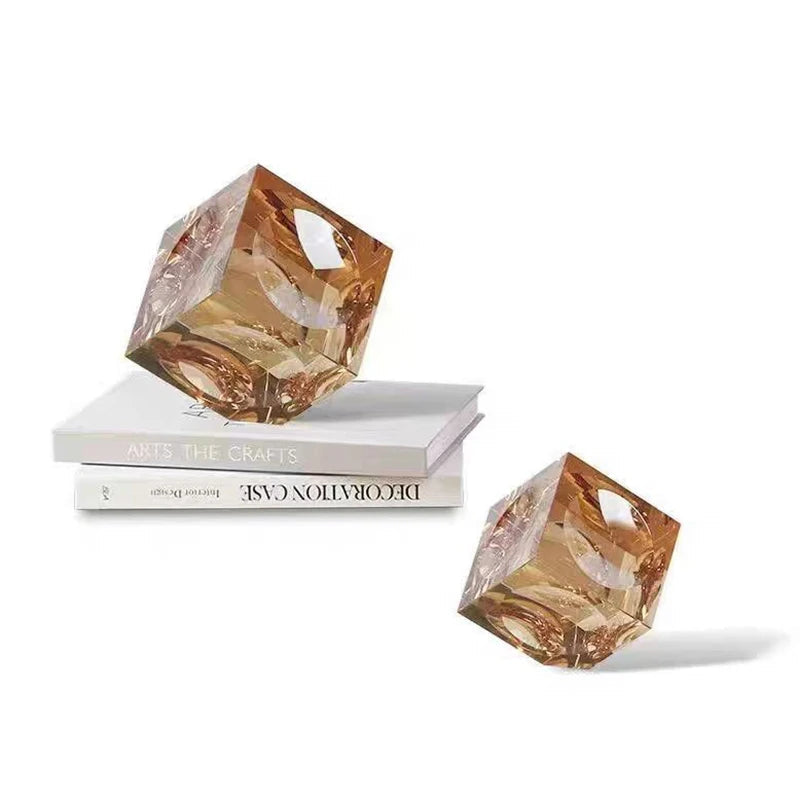 LumoCube – Decorative Crystal Art Cube