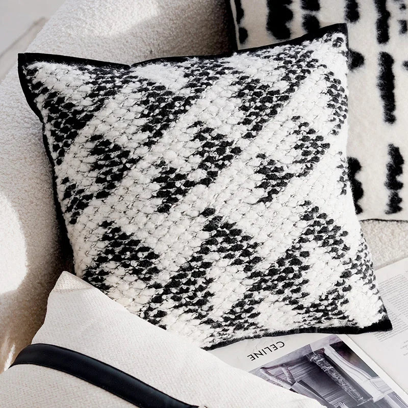 MonoMood – Modern Black & White Cushion Collection