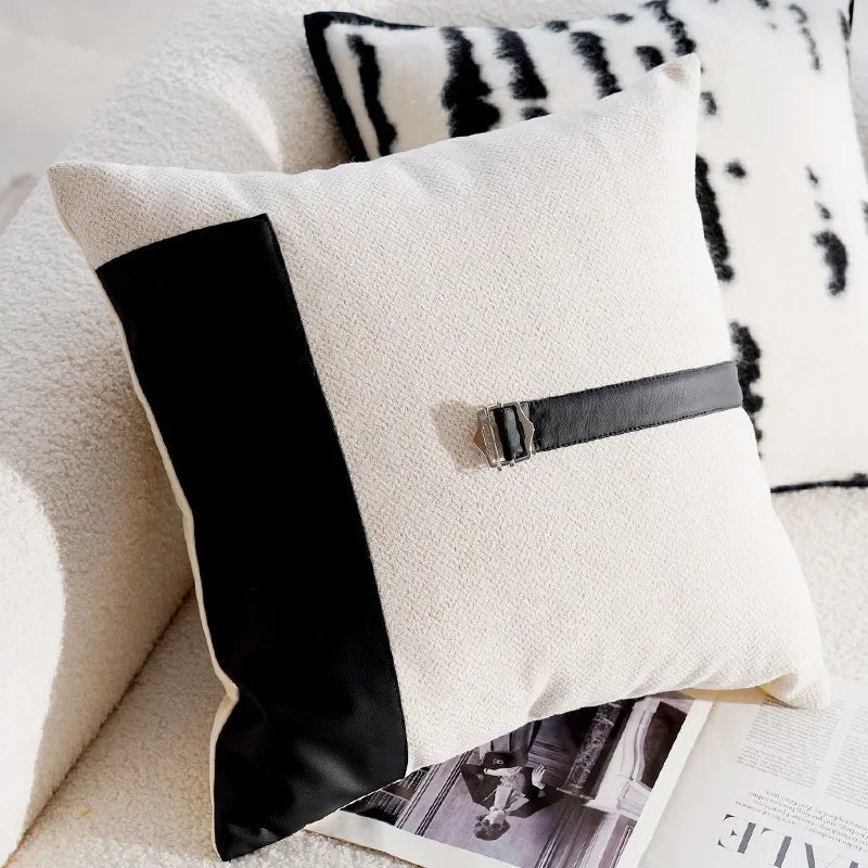 MonoMood – Modern Black & White Cushion Collection