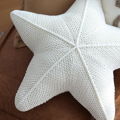 Celestial Charm Knitted Pillows