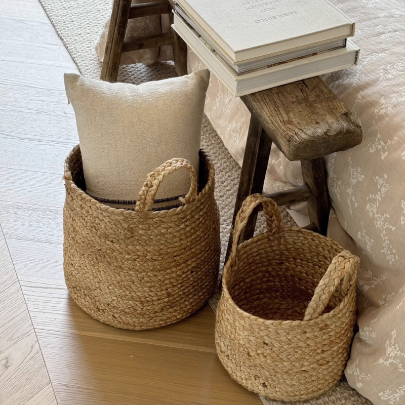 Natural Harmony Jute Baskets