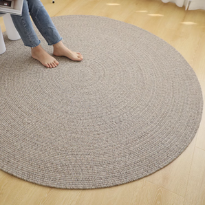 Natural Circle Jute Rug