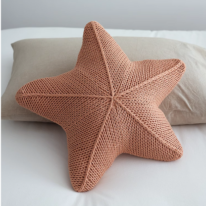 Celestial Charm Knitted Pillows