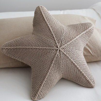Celestial Charm Knitted Pillows