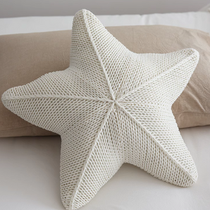 Celestial Charm Knitted Pillows