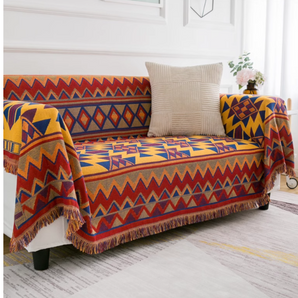 Geometric Pattern Throw Blanket