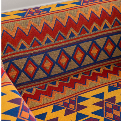 Geometric Pattern Throw Blanket