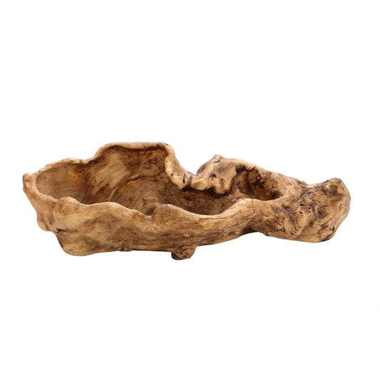 DriftRoot – Handcrafted Resin Log Planter