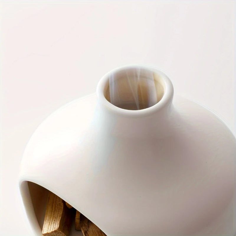 LumiGlow – Mini Ceramic Tabletop Fireplace