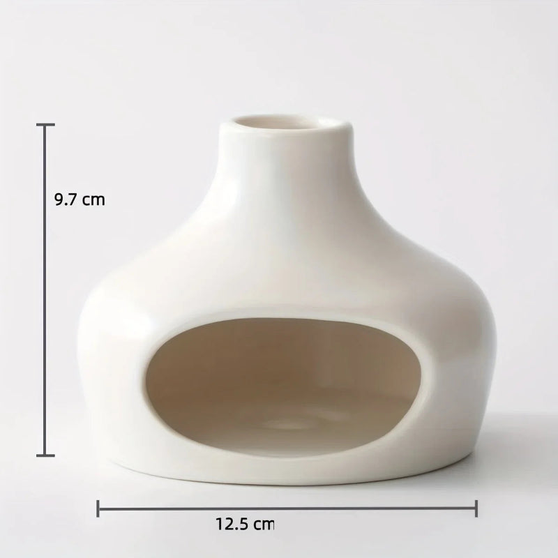 LumiGlow – Mini Ceramic Tabletop Fireplace