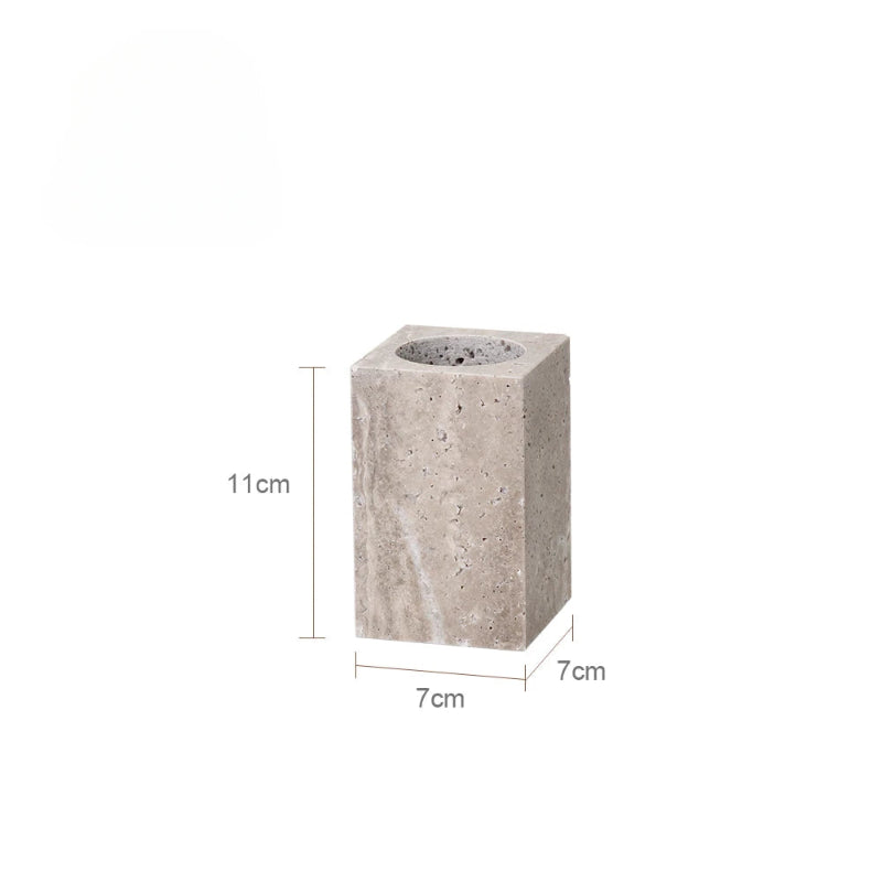 Stone Serenity – Natural Stone Bathroom Decor Collection
