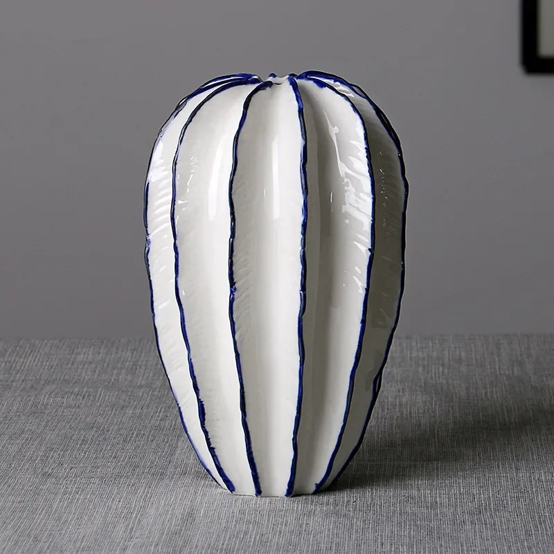 Coraline – Sculpted Ceramic Art Vase