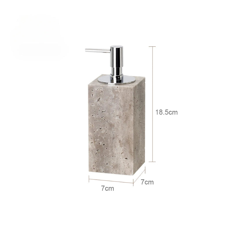 Stone Serenity – Natural Stone Bathroom Decor Collection