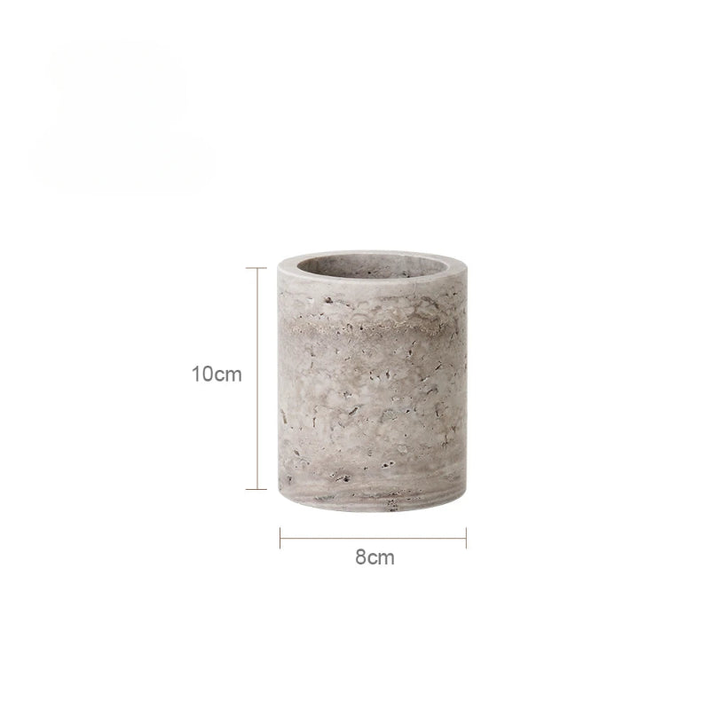 Stone Serenity – Natural Stone Bathroom Decor Collection