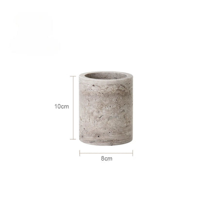 Stone Serenity – Natural Stone Bathroom Decor Collection