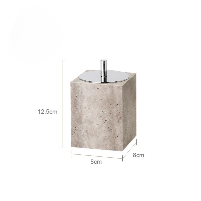 Stone Serenity – Natural Stone Bathroom Decor Collection